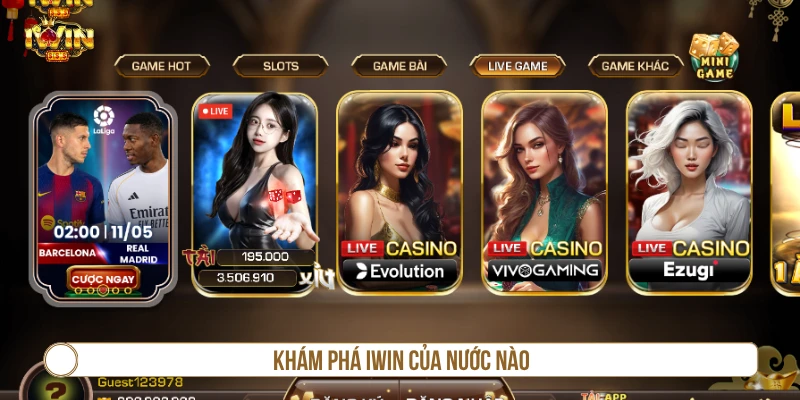 Giải đáp thắc mắc IWIN của nước nào 
